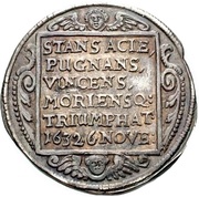 ½ Thaler - Gustav Adolph II Death reverse image