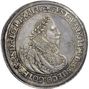 1 Thaler - Gustav Adolph II obverse image