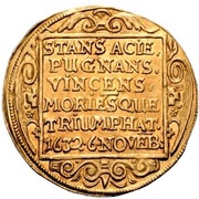 2 Ducats - Gustav Adolphus II Death reverse image