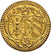 1 Kreuzer Gold pattern strike obverse image