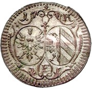 1 Kreuzer obverse image