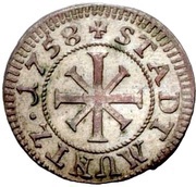 1 Kreuzer reverse image