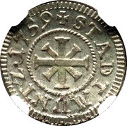 1 Kreuzer reverse image