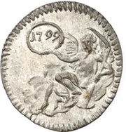 1 Kreuzer, Germany, 1799 reverse image