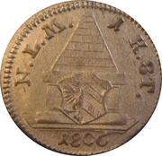 1 Kreuzer obverse image