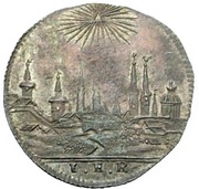 1 Kreuzer, Germany, 1807 reverse image
