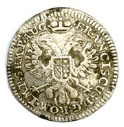 2½ Kreuzer, Germany, 1760-1764 reverse image