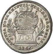 10 Kreuzer obverse image