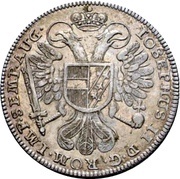 10 Kreuzer, Germany, 1766 reverse image