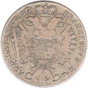 20 Kreuzer, Germany, 1764-1765 reverse image