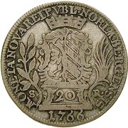 20 Kreuzer obverse image