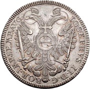 ½ Thaler Konventionshalbtaler, Germany, 1766-1768 reverse image
