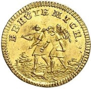 ¼ Ducat obverse image