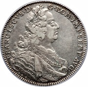 1 Thaler, Germany, 1754 reverse image