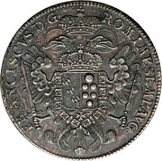 1 Thaler, Germany, 1761 reverse image