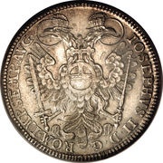 1 Thaler, Germany, 1766-1767 reverse image