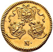 ½ Ducat obverse image