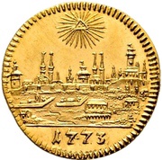 ½ Ducat reverse image