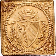 ½ Ducat Klippe obverse image
