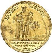 1 Ducat Freemasons obverse image