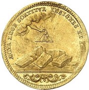 1 Ducat Freemasons reverse image