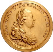 10 Ducats Imperial coronation, Germany, 1790 reverse image