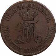 3 Pfennige - Paul Frederick August obverse image