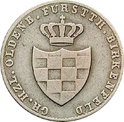 1 Silbergroschen - Paul Frederick August obverse image