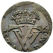 2 Pfennig - Frederick V of Denmark obverse image
