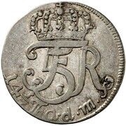 2 Mariengroschen - Frederick V obverse image