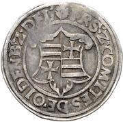 ¼ Thaler - John VI, George, Christoph, Anthony I, Germany, 1538 reverse image