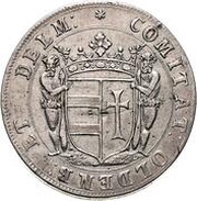 ⅔ Thaler - Christian V obverse image