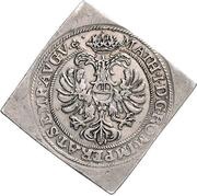 1 Thaler - Anthony Günter Klippe; in name of Matthias, Germany, 1614-1622 reverse image