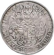 1 Thaler - Anthony Günter Death of Anna Sophia obverse image