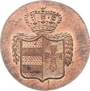 ½ Grote - Peter Frederick Louis obverse image