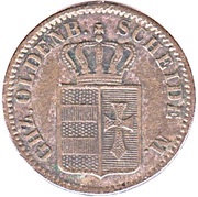 ½ Groschen - Peter II obverse image