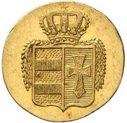 2 Grote - Peter Frederick Louis Gold Pattern obverse image
