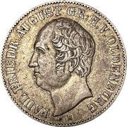1 Thaler - Paul Frederick August obverse image