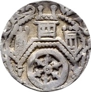 1 Pfennig - Widekind of Waldeck, Germany, 1265-1269 reverse image