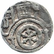 1 Pfennig - Conrad II of Rietberg, Germany, 1270-1297 reverse image