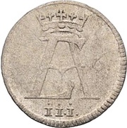 6 Pfennig - Ernest August II of York obverse image