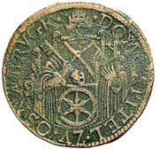 9 Pfennig Domkapitel obverse image