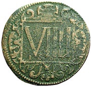 9 Pfennig Domkapitel, Germany, 1606 reverse image
