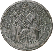 12 Pfennig Domkapitel obverse image