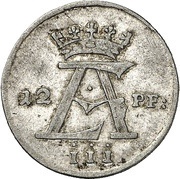 12 Pfennig - Ernest August II of York obverse image