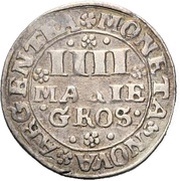 4 Mariengroschen - Francis William of Wartenberg, Germany, 1656-1657 reverse image