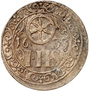 3 Schilling - Francis William of Wartenberg, Germany, 1633 reverse image