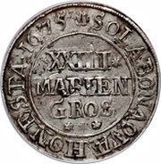 24 Mariengroschen - Ernest August I, Germany, 1675-1676 reverse image