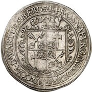 1 Thaler - Francis William of Wartenberg, Germany, 1631 reverse image