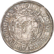 1 Thaler - Francis William of Wartenberg, Germany, 1637 reverse image
